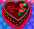 Image valentine chocolate cake